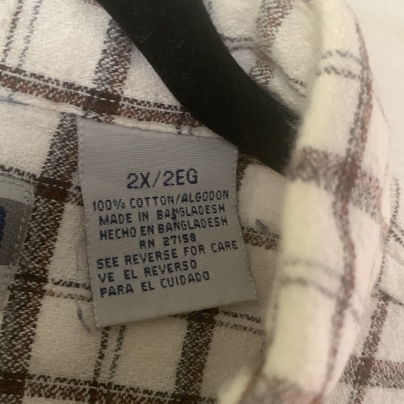 Untied Men’s 100% Cotton Shirt Size XXL #418 - Picture 6 of 9